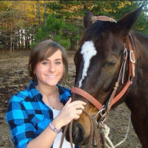Skylar Laine and a horse! My 2 favorite things!!!