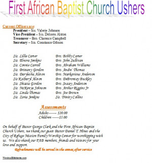 Church Ushers Quotes. QuotesGram Church Ushers Quotes. QuotesGram