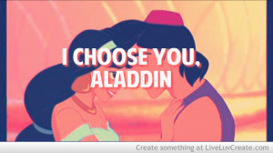 Princess Jasmine And Aladdin