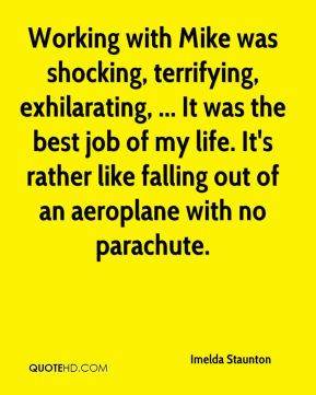 Imelda Staunton - Working with Mike was shocking, terrifying ...