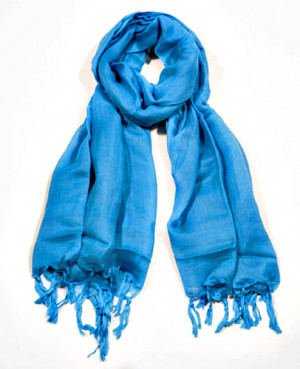 Love Quotes Maliblu Linen / Viscose Extra Long Scarf with Hand-knotted ...
