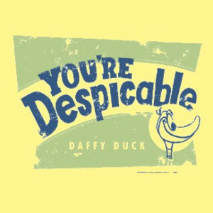 Daffy You're Despicable T-Shirt by looneytunes