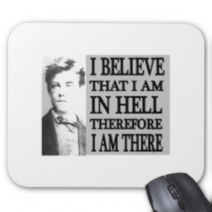 Rimbaud in Hell Mouse Pad