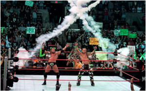 WWE TLC DX End of Match Pyro Images