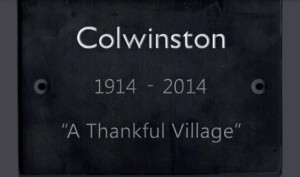Thankful villages' of WW1 acknowledge their good fortune