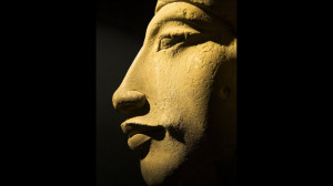 Pharaoh Akhenaten And His Family Including Wife Queen Nefertiti