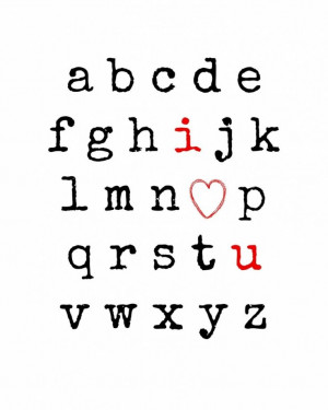Love You Alphabet