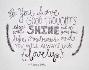Roald Dahl Quote | CUSTOM LETTERING