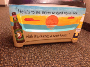 Frat cooler...quote for the CMU side?