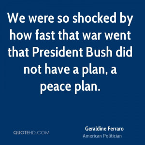 Geraldine Ferraro Peace Quotes
