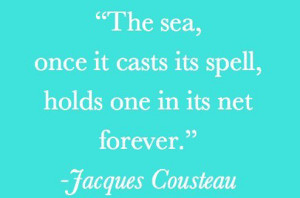 Cousteau Quote