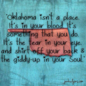 For my Oklahoma friends and family! Love my OK peeps!