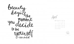Brush Script Desktop Background wallpaper Sail and Swan Chanel quote ...