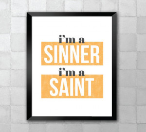Meredith Brooks – I'm A Sinner I'm A Saint – Song Lyric Quote 8x10 ...