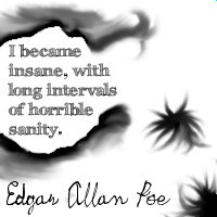 Edgar Allan Poe Quote by KastleKream