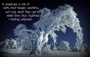 Snowflake Love Quotes Think quotes; it's friday