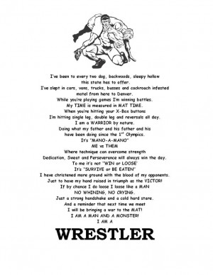 Wrestling Quote 