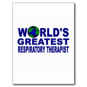 Funny Respiratory Therapy Postcards