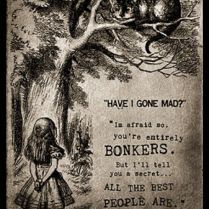 Preach it sister! #quote #mad #haha #cute #alice #in #wonderland # ...