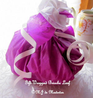 made this brioche as a gift. See The ELEGANT COOK for my method and ...