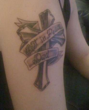 Rest in peace. Dad. tattoo