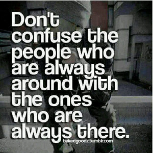 Don't confuse...