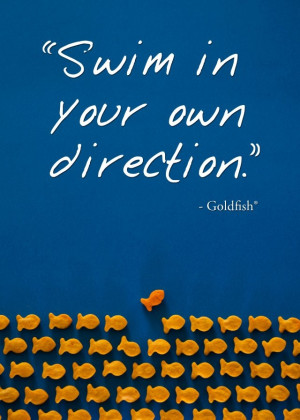 ... own direction.