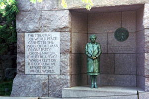 Washington DC: FDR Memorial - 4th Term - Eleanor Roosevelt by wallyg