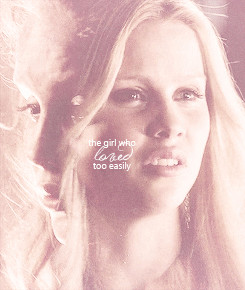 gif * the vampire diaries edits quotes tvd Rebekah Claire Holt scene ...