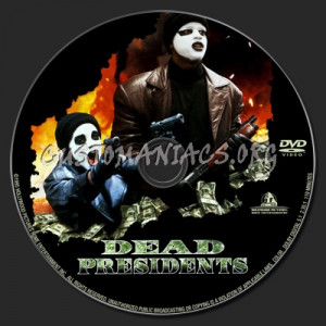 Dead Presidents dvd label