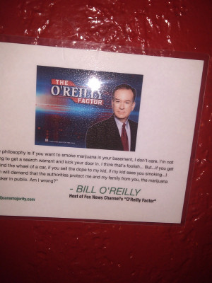 of the fence here s something from bill o reilly yeah bill o reilly