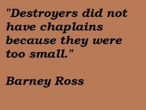 Barney ross quotes 3