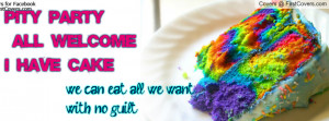 pity party Profile Facebook Covers
