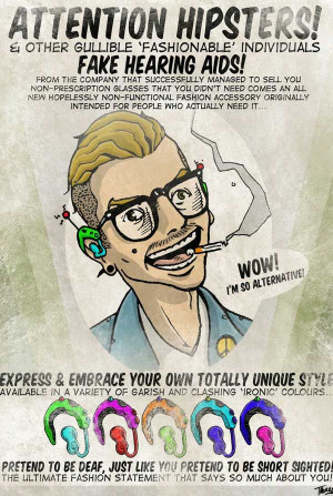 will pass this along to a few Hipster friends I have.