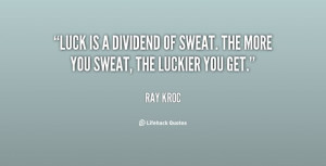 Ray Kroc #quotes