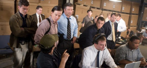 Departed. Center from left to right: Sergeant Dignam (MARK WAHLBERG ...
