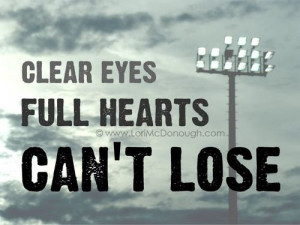 Friday Night Lights = my favorite show of all time.