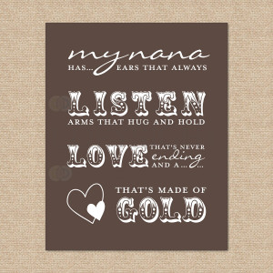 Quotes and Sayings http://www.etsy.com/listing/94838368/nana-quote-my ...