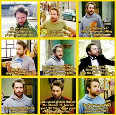 Charlie Kelly from Always Sunny in Philadelphia e-match profile. Who ...