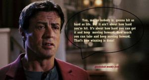 ... and inspiring quotes and sayings from the movie Rocky Balboa (2006
