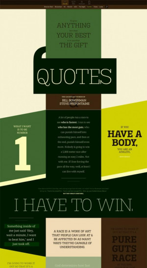 Steve prefontaine quotes sticker steve prefontaine to give less than ...