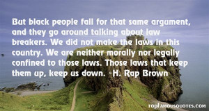 Favorite H Rap Brown Quotes