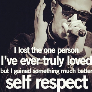 Self respect