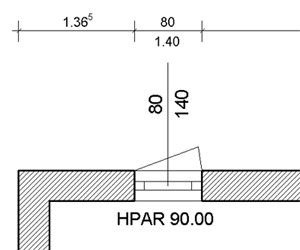 Quote automatiche subordinate alla rappresentazione achitettonica