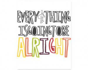 DOWNLOAD Printable Typography Print, Bob Marley Lyric Art, Quote ...