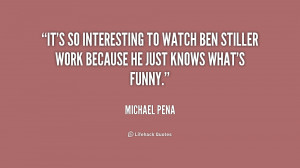 Ben Stiller Funny Quotes