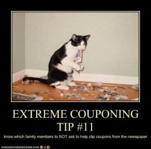 Extreme couponing