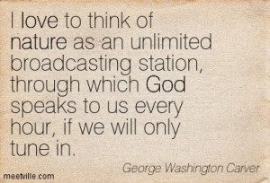 This quote is from George Washington Carver, a famous African-American ...