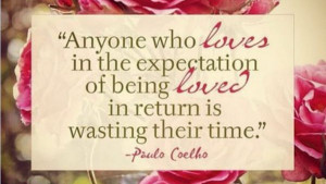 One is loved because one is loved. No reason is needed for loving.