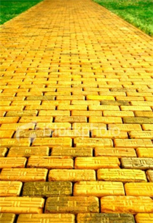 The Secret Hello Yellow Brick Road!